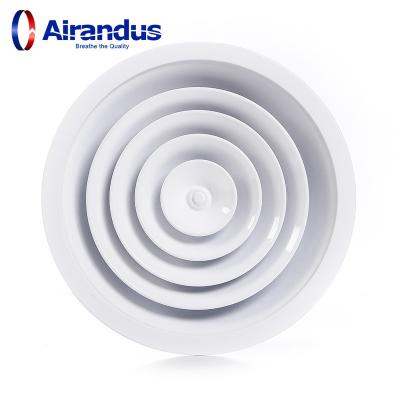 China Best quality round internal core construction rotating aluminum air vents diffusers diffusers ceiling diffuser and all graphic design flat NC; ZHE for sale