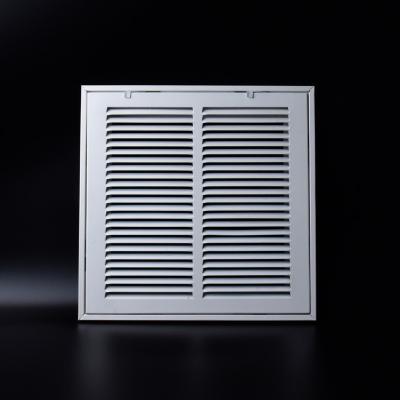 China Contemporary Aluminum Air Cleaner Return Grille With Frame Air Diffuser For HVAC Ducting System for sale