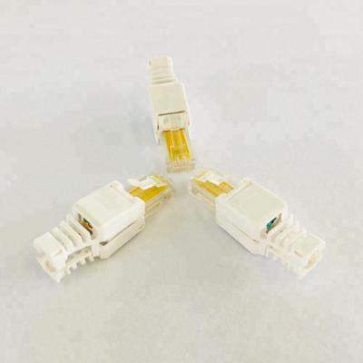 China Structured Socket Toolless, rj45 cat6 connector Cat6 RJ45 cabling system toolless socket for sale