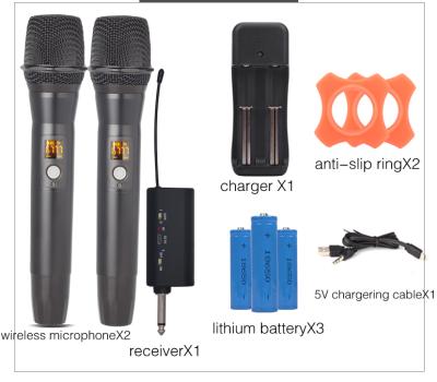 China Professional Wireless Handheld Microphone BT Sound Nature Echo Rechargeable BT Megaphone Perfect Loud Clear Stereo UHF with Mic Volume Priority for sale