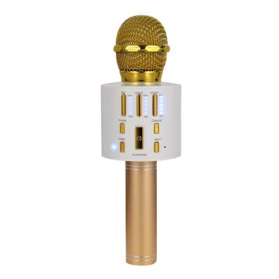 China USB Microphone Smart Karaoke Player Wireless Karaoke Singing Machine BT Handheld Microphone for PC and TV ktv for sale