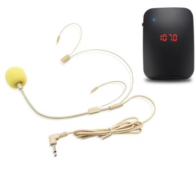 China Small Mini Back Clip Hidden FM Frequency Transmitter Excellent Healthy Voice Handsfree For Wireless Headset Mic Invisible Microphone Microphones for sale