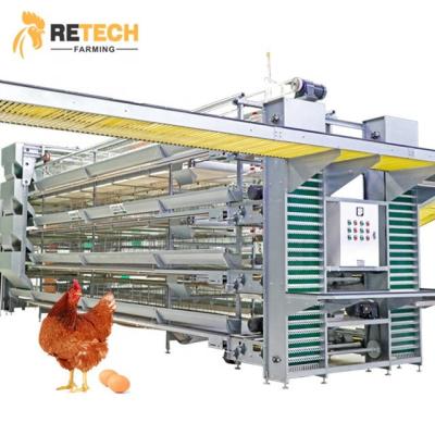 China Commercial Chicken Feeding Poultry Farming Complete Raising Solutions Automatic Layer Broiler Cage System for sale