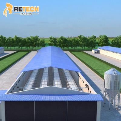 China Commercial Chicken Feeding Chicken Farming Complete Raising Solutions Automatic Layer Broiler Poultry Cage System for sale