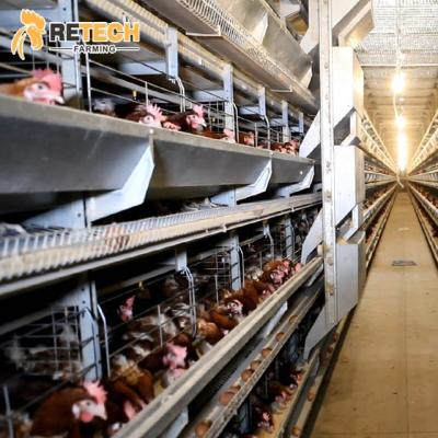 China Commercial Automatic Chicken Farm Egg Farm Chicken Farm Design Poultry Layer Cages Battery In Philippines for sale