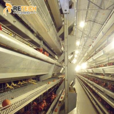 China Farms Modern Design H Type Automatic Poultry Chicken Layer Cage For For Kenya Farms for sale