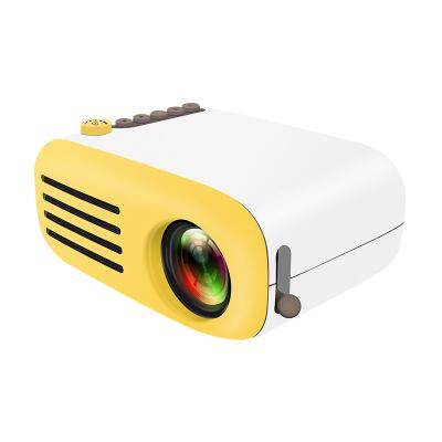 China Mini Pico Digital LED Projector HD 1080P 320*240p 20000 Hours Home Projector YG200 Cheaper Than YG300 for sale