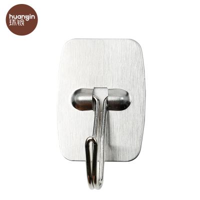 China Sustainable Stainless Steel Bathroom Accessories Robe Metal Hook for sale