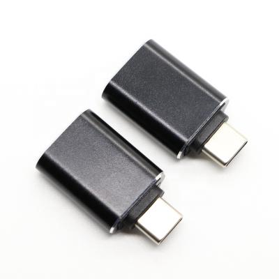 China Aluminum Shell USB 3.0 Female To Type C OTG Adapter for sale