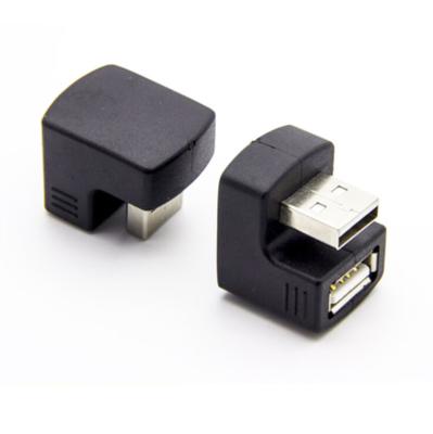 China LAPTOP USB 2.0 Type-A USB2.0 to Type-A Female 90 Degree Elbow Adapter for sale