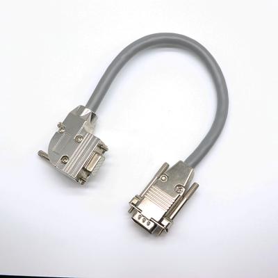 China HDB15 Computer/Printer Male To Male Right Angle VGA To VGA Cable 0.3m Mini Display Port DP To VGA Adapter Cable for sale