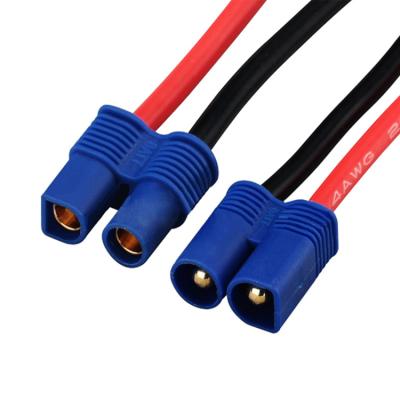 China Car Fully Stocked 2 Pin EC5 Female Connector Cable For RC Car Helicopter Lipo Battery for sale