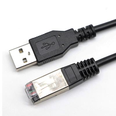 China Computer Hardware USB 2.0 Male Type-A Line To RJ50 RJ45 10P10C Male Cable for sale