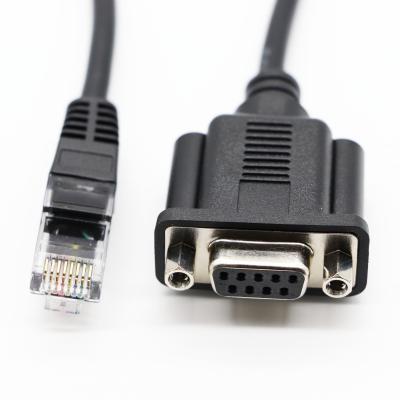 China Computer/Printer Customized Data Cable Series Flat DB9 D-Sub To RJ45 Cable Male For Machine Router networkcable for sale