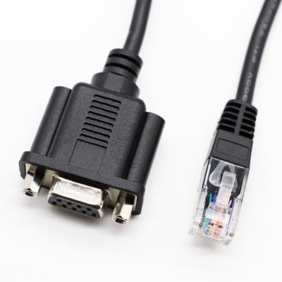 China Computer / Printer OEM DB9 PIN Female RJ45 to Male 8P8C CONSOLE CABLE for sale