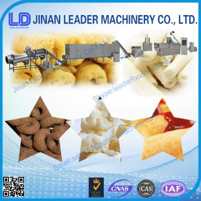 China Electircal / Diesel / Gas  Rice  Puffed Snack Making Machine / Food Extrusion Machine for sale