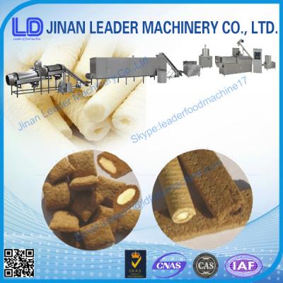 China Small Scale Three Phases Twin Screw Extruder For Puffed Rice Processing for sale