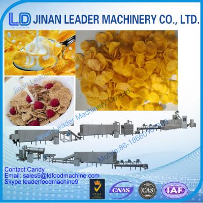 China Screw Extruder Maize Corn Flakes Grain Processing Equipment Low Consumption for sale