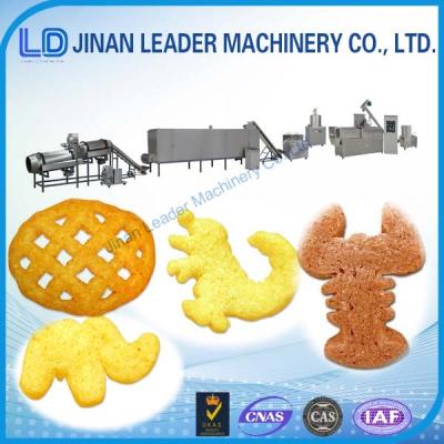 China Industrial Low Consumption Corn Snack Food Extruder Pellet Frying Line for sale