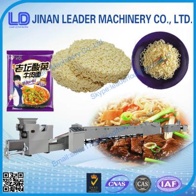 China Small Scale Stainless Steel Chinese Instant Noodle Production Line 30000Bags / 8h for sale