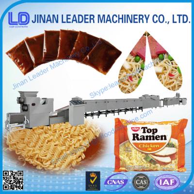 China 304 Stainless steel Fried Instant Noodle Production Line , Chinese Noodle Equipment ISO9001 for sale