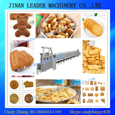 China Stainless Steel Small Scale Cookies Making Machine Industry Food Machine for sale