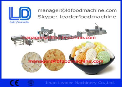 China Stainless Steel 2d 3d Snacks Pellets Food Machine For Puffed food processing line for sale