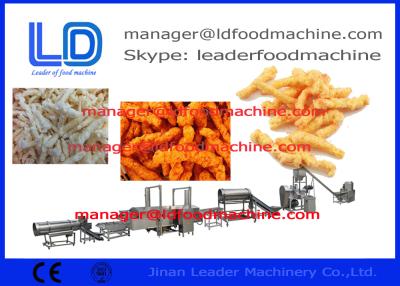 China 100kw Kurkure Making Machine  /  Food frying Crunchy Corn Curls Making Machines for sale