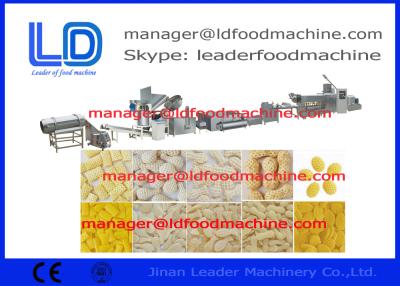 China Potato Starch Crisp 3D Snack Pellet Making Machine Food frying machine for sale