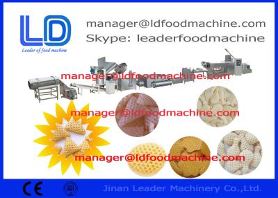 China Screw Self-cleaning 3D Snack Pellet Machinery For Fried Snacks , Pellets Extruding Machine for sale