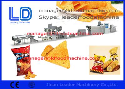 China Automatic Round Corn Tortilla Chips Doritos Machinery , Food Processing Line for sale