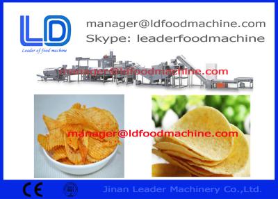 China Fried Automatic Potato Chips Making Machine With SIMENS  Motor for sale