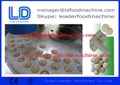 China Cream filled Nutrition Bar Making Machine Rice Crust / Marshall food making for sale