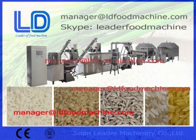 China Stainless Steel Automatic Extruded Artificial Rice Making Machine , Nutrition Rice Machinery for sale