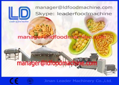 China pellets / chips machine , extruded snacks machinery Mixing / Extruding shrimp chips for sale