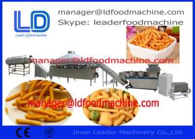 China Fried dough snacks Extruder Food machine / processing line , 100-300KG/H for sale