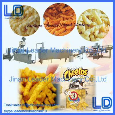 Cina Nik fritto automatico Naks Kurkure che fa macchina, macchinario trifase di Cheetos in vendita