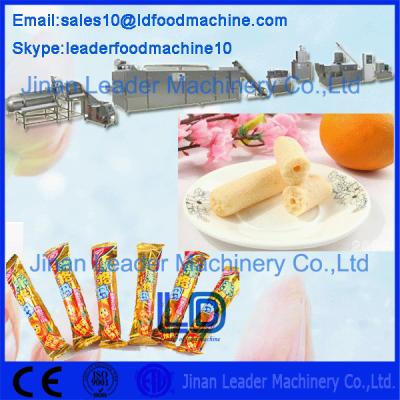 China Core Filling Inflating Snacks Making Machines , Baking Machine for sale