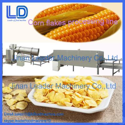 China High Capacity Corn Flakes Making Machine , Grain Processing Equipment for sale