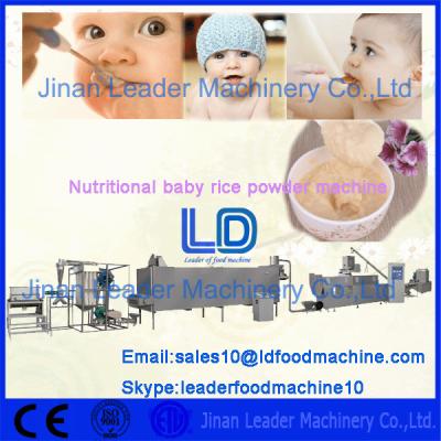 China 380v 50hz Healthy Rice Powder Making Machine , 3 Phase Nutrition Powder for sale