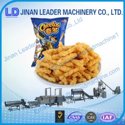 China Auto Fried Kurkure Making Machine ,  Cheetos Snacks Food Extruder for sale