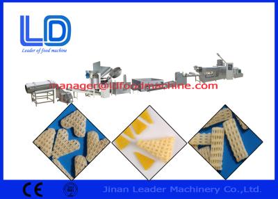 China SIMENS Fry Snack 3D Snack Pellet Machinery With Single Screw Extruder for sale