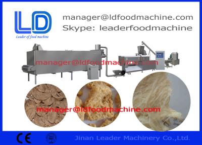 China 180--200kg/h Soybean Processing Equipment , Textured Soya Protein Food Machine for sale