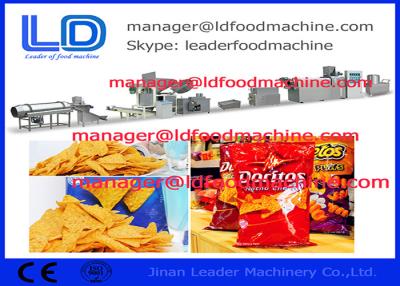 China High Speed Fried Food Corn Chips Making Machine 37kw , 220kg/h for sale