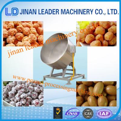 China Electric Heating Peanut Coating Machine , Nuts Sugar Chocolate Coating Machine for sale