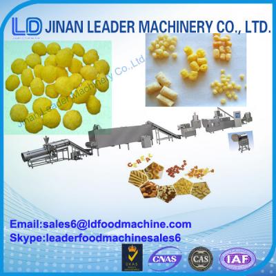 China Easy Operation Corn Puff Extruder Machine , Puffed Rice Making Machine for sale