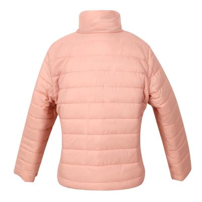 China Solid Color Breathable Love Fashion Stripper Kids Winter Reversible Jacket For Girls for sale