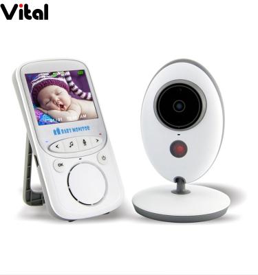 China 2.4 Inch LCD Baby Monitor VB605 Radio Nanny Music Intercom IR 24h Wireless Audio Video Portable Baby Camera for sale