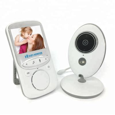 China GFSK Night Vision Baby Monitor / VB605 Wireless Baby Video Camera Monitor With Feeding Alarm 2.4 Inch for sale