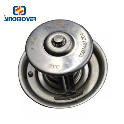 Cina 1001421004 71 Degree Thermostat For SINOTRUK HOWO WEICHAI WP12 WP13 SHACMAN LGMG MT95 Truck Engine Spare Parts in vendita